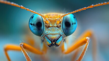 Magnificent Macro Photography of a Striking Insect
