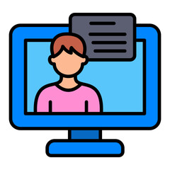 Online learning Icon