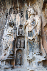 Luoyang, Henan, China, World Cultural Heritage Longmen Grottoes