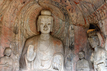 Luoyang, Henan, China, World Cultural Heritage Longmen Grottoes
