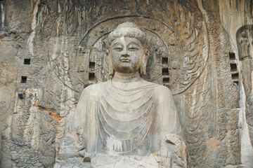Luoyang, Henan, China, World Cultural Heritage Longmen Grottoes