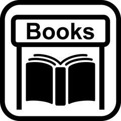 本屋を案内する標識