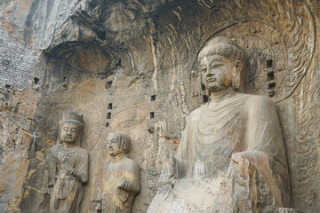 Luoyang, Henan, China, World Cultural Heritage Longmen Grottoes