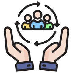 Customer Retention Icon