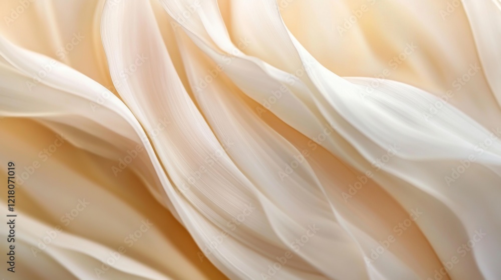 Fototapete high-resolution close-up of an abstract background with flowing lines and soft, pastel colors, creat