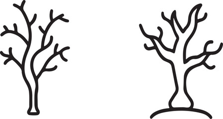 isolated tree bud icon Vector, tree bud Silhouette,tree bud icon set, black tree bud symbol for logo,color  Vector illustration, Vector Graphic, EPS 10 