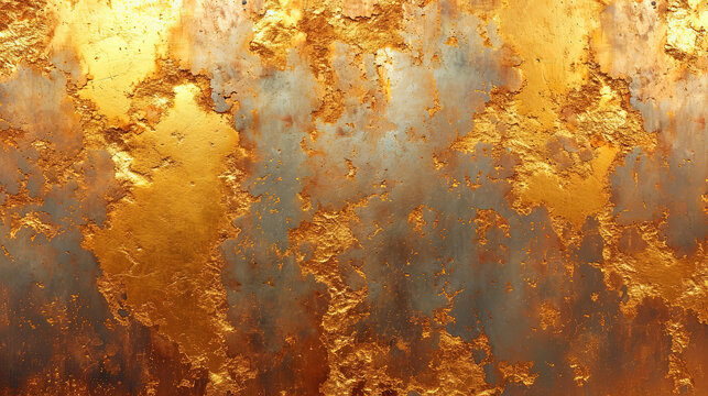 rusty metal gold texture