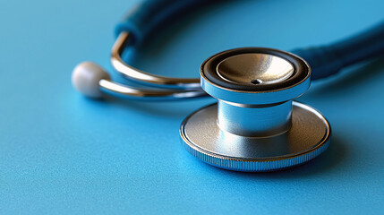 Close-up of a Stethoscope: Medical Equipment and Healthcare