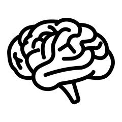 brain Line Icon