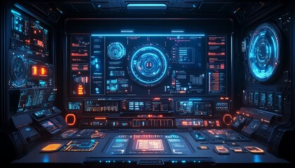 Fototapeta premium A detailed 3D rendering of softwaredriven innovation