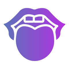 tongue Gradient icon