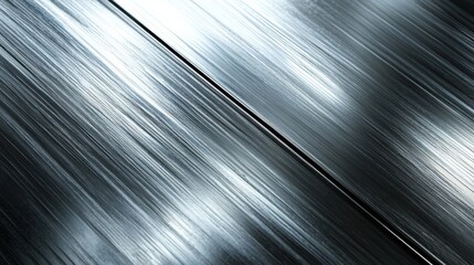 Brushed Metal Surface Texture Abstract Design