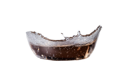 Fototapeta premium Water splash on transparent background