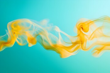 Flame and Smoke Flow in Abstract Retro Art