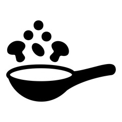 stir fry Solid icon