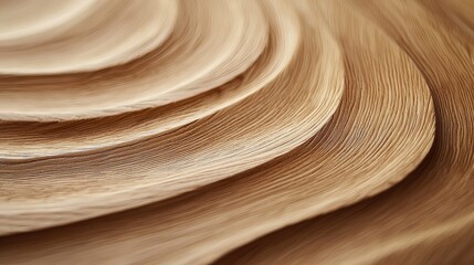 Close-up of textured wooden layers in warm tones