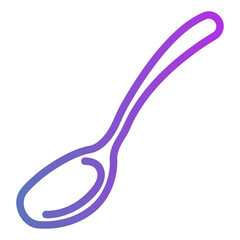 wooden spoon Gradient icon