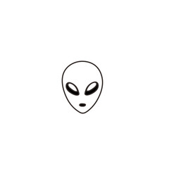alien vector icon