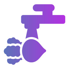 washing ingredients Gradient icon
