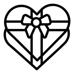 gift Line Icon