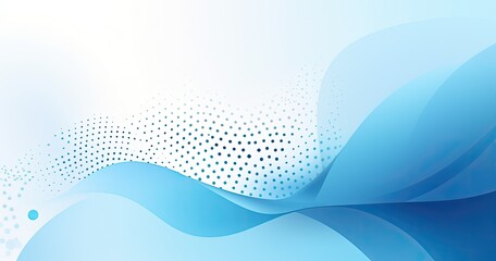Abstract blue wave design with gradient and dotted patterns for backgrounds or graphics.