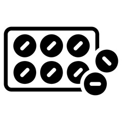 Pills glyph icon