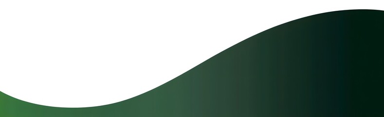 Abstract Green and White Curved Wave Background, Minimal Gradient Design