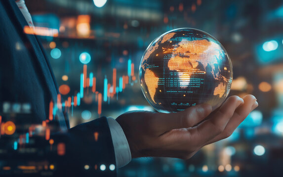 globe, technology, internet, map, earth, network, digital, computer, AI, connection, web, planet, data, software, binary, information,  science, global, world, hand, business