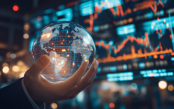 globe, technology, internet, map, earth, network, digital, computer, AI, connection, web, planet, data, software, binary, information,  science, global, world, hand, business