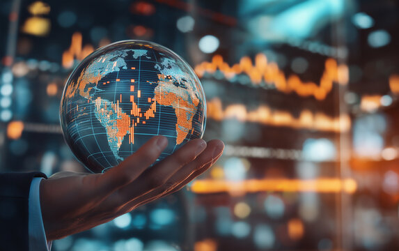 globe, technology, internet, map, earth, network, digital, computer, AI, connection, web, planet, data, software, binary, information,  science, global, world, hand, business