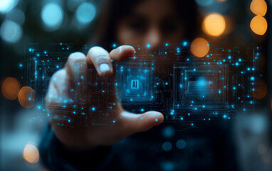 AI, Hologram, virtual reality, AI analysis, generative AI, humanoid, computer, security systems, data scientists, virtual solutions, software, AI learning, robots, medical, facial recognition