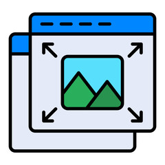 Fototapeta premium Image Icon