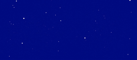 Blue sky with many stars in the shape of the milky way, astronomy background, Vector illustration. landscape