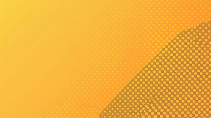 Naklejka premium Abstract Yellow and Orange Dotted Background