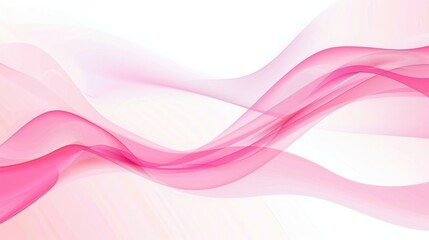 Abstract Pink Waves