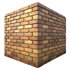 Fototapeta premium A brick wall with bricks