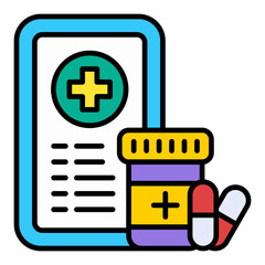 Obraz premium Telemedicine Icon