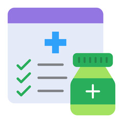 Obraz premium Medical website Icon