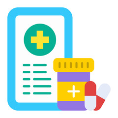 Fototapeta premium Telemedicine Icon