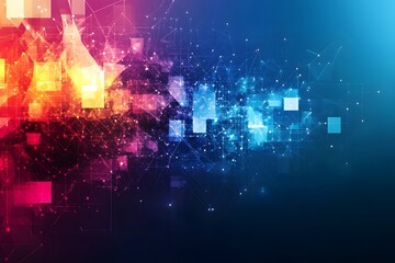 Fototapeta premium Technology Background