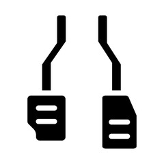 pedal Solid icon