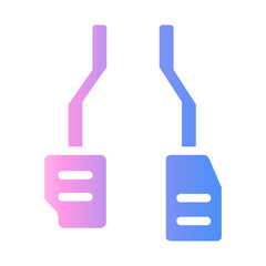 pedal Gradient icon