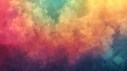 Obraz premium Pink, blue and yellow smoky texture