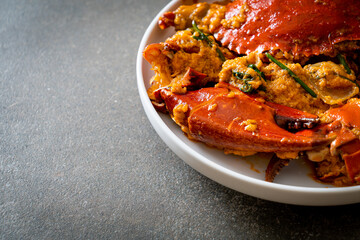 Stir Fried Crab with Curry Powder