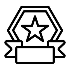 Star Line Icon