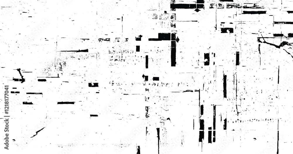 Poster abstract grunge texture design on a white background. abstract monochrome image includes a faded eff