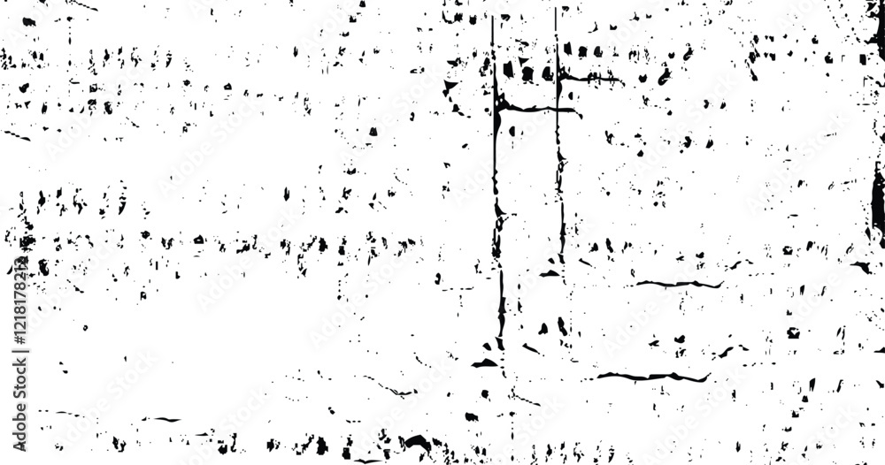 Poster abstract grunge texture design on a white background. distressed texture background with black and w