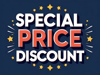 Special Price Discount Announcement Graphic Design