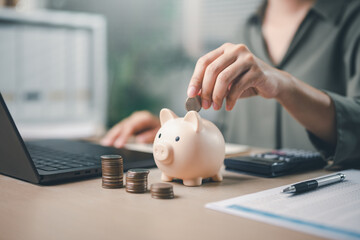 financial planning for retirement, savings and investment saving money.