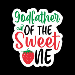 Sweet One Birthday Svg Design